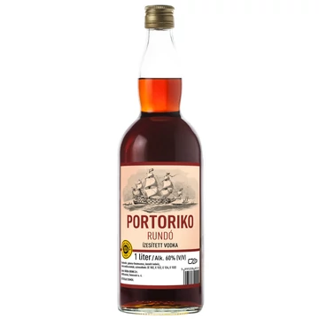 Várda Portoriko Rundo 1L 60%
