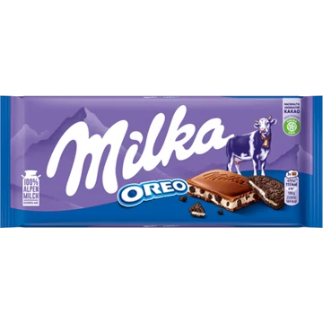 Milka 100g oreo - oreós vaníliás tejcsokoládé B