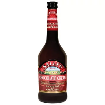 Sallys Csokoládé Krémlikőr 0,5l + pohár DD
