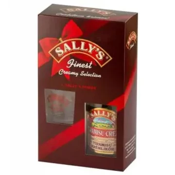 Sallys Tiramisu Krémlikőr 0,5l + pohár DD