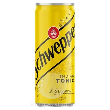 0,33L CAN Schweppes Tonic Sleek 1/24 ÚJ