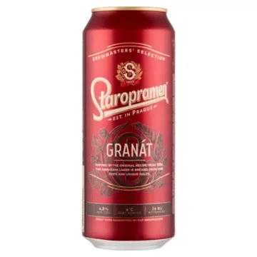 Staropramen Granat sör 0,5l dob.