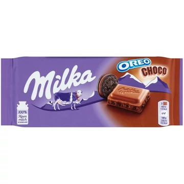 Milka 100g oreo choco - oreós kakaós tejcsokoládé B