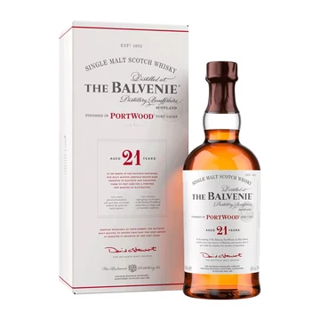 Balvenie 21 éves Portwood Scotch Whisky 0,7l 40% prémium DD