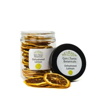 G&amp;T Botanicals Szárított citromkarikák 35g közepes tégelyben