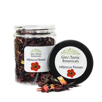 G&amp;T Botanicals Hibiszkusz virág 40g közepes tégelyben