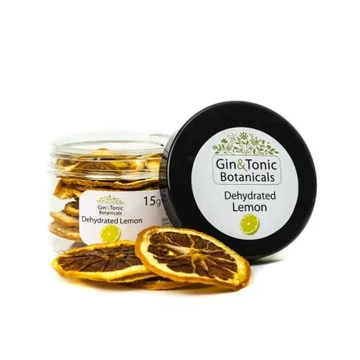 G&amp;T Botanicals Szárított citromkarikák 15g kis tégelyben