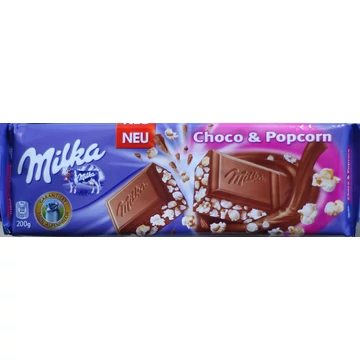 Milka 90gr Popcorn style B