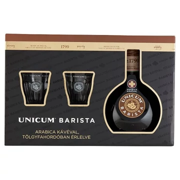 Unicum Barista 0,7L 34,5% + pohár DD