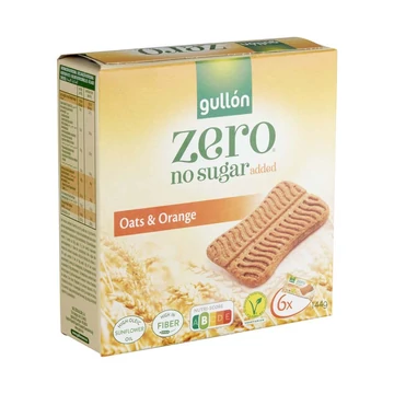 Gullon Snack zabos, narancsos keksz 144g