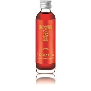 Tatratea Alma-Körte Tea likőr 0,04l 67% (piros) mini