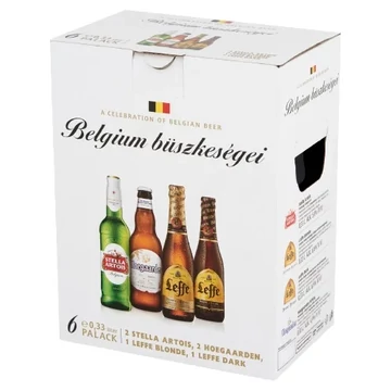 Belgium Büszkeségei 6x0,33l Pack