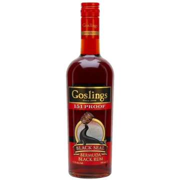 Goslings Black Seal 151 Proof rum 0,7l 75,5%