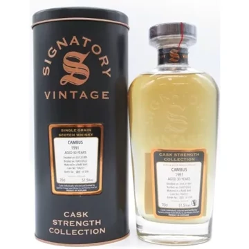 Signatory Vintage Cambus 30 éves Cask Strength whisky 0,7l 54,4% DD