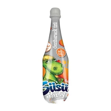 Süsü Party drink őszibarack kölyökpezsgő 1L PET 1/6 DRS