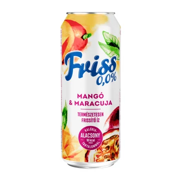 Borsodi Friss Mangó-maracuja 0,5l 0,0% alk.mentes dob DRS