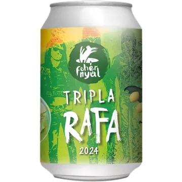 Fehér Nyúl Tripla Rafa 2024 10,1% sör 0,33l DRS