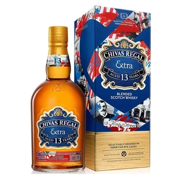 Chivas Regal 13 éves Extra American Rye Cask whisky 0,7l 40% DD SÉRÜLT