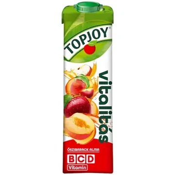 Top Joy 1L Vitalitás Alma-őszibarack 1/12