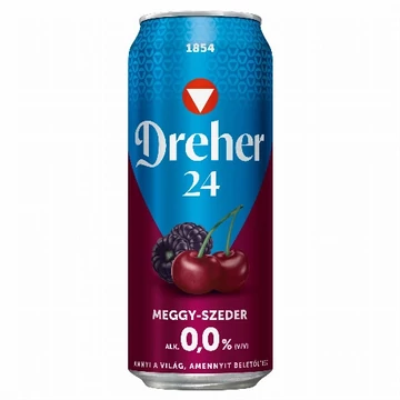 Kisker Dreher 24 Meggy-szeder Alk. Mentes 0,5l dob DRS
