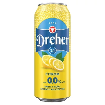 Kisker Dreher 24 Citrom Alk. Mentes 0,5l dob DRS