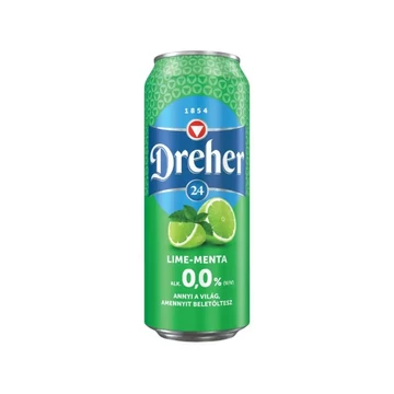 Kisker Dreher 24 Lime-menta alk. mentes 0,5l dob DRS