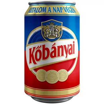Kisker Kőbányai 0,33l dob. 4,3% DRS