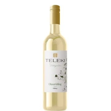 Teleki Válogatás Olaszrizling 0,75l üveg DRS Csányi