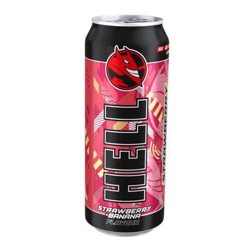 Hell 500ml CAN Strawberry-banan 1/12 DRS