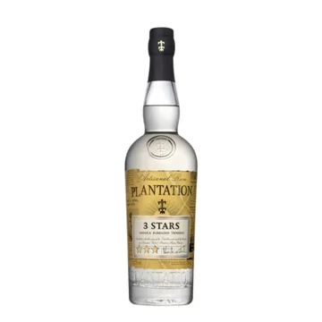 Plantation 3 Stars White rum 1L 41,2% DRS
