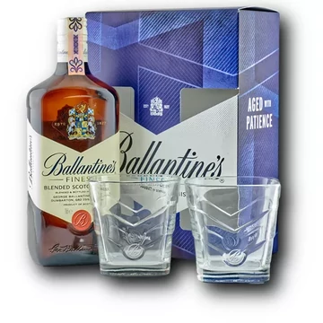 Ballantines Scotch Whisky 0,7l 40% +pohár DD DRS