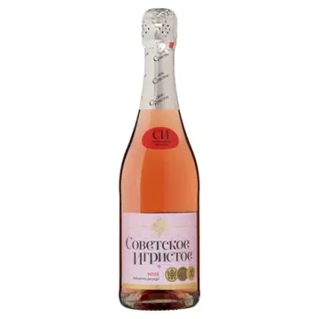Szovjetszkoje Igrisztoje Félszáraz Rosé pezsgő 0,75l DRS