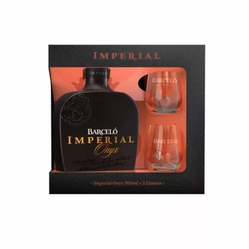 Barceló Imperial rum 0,7l 38% + 2 pohár DD