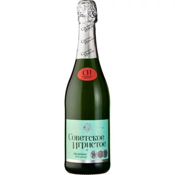 Szovjetszkoje Igrisztoje Félszáraz pezsgő 0,75l DRS
