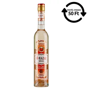 Ó-Hazai Mézes Ágyas Szamóca likőr 0,5l 30% DRS
