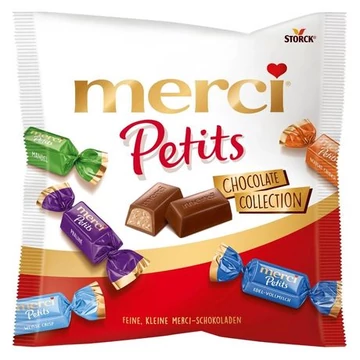 Merci Petits 125g chocolate vegyes collection B