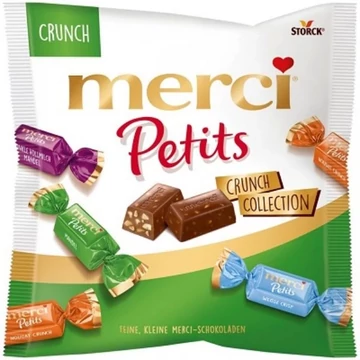 Merci Petits 125g crunch mogyorós collection B