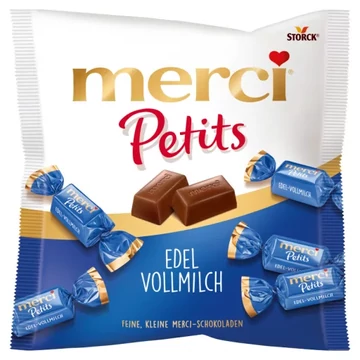 Merci Petits 125g edel vollmilch tejcsokoládé collection B