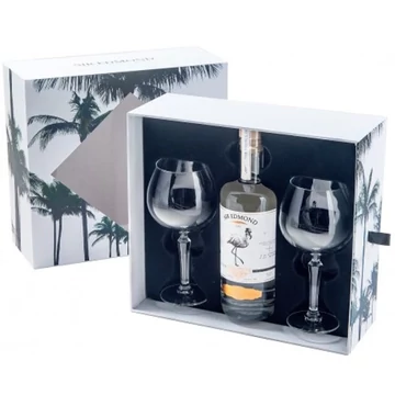 Sir Edmond 0,7l 40% + 2 pohár DD DRS