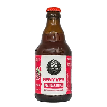 Fenyves Szűretlen Málnás Búza sör 0,5l 4,8% 1/20 DRS
