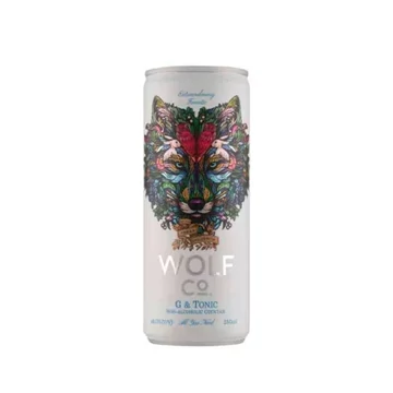 Wolf Co. gintonic alk.mentes 0,25l DRS