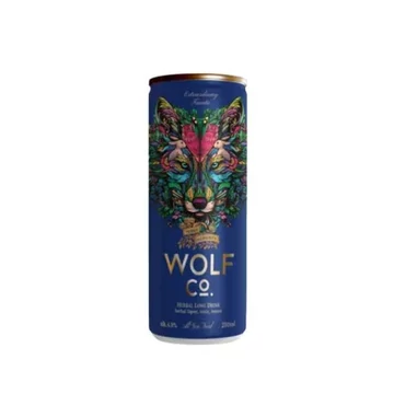 Wolf Co. Herbal longdrink 0,25l 4,9% DRS