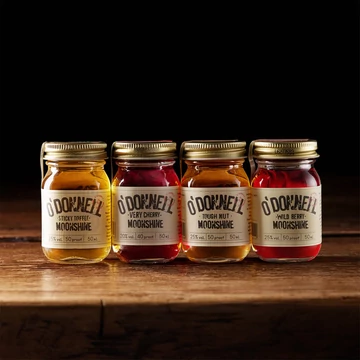 O Donnell Moonshine Classic Minis Set (TNut,VCherry,SToffee,WBerry) 4x0,05l DD
