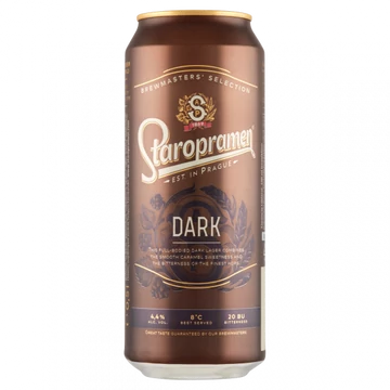 Staropramen Dark sör 0,5l dob.