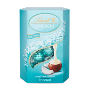 Lindt Tejcsokoládé Lindor golyó 200g Kókusz B