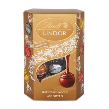 Lindt Tejcsokoládé Lindor golyó 200g Assorted vegyes B