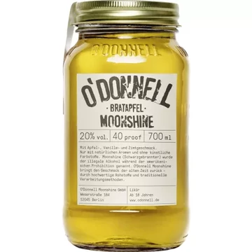O Donnell Moonshine Roasted Apple likőr 0,7l 20%