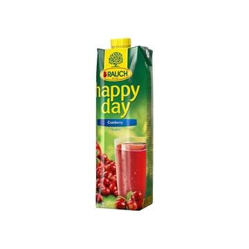 Happy Day Vörösáfonya 1l 30%