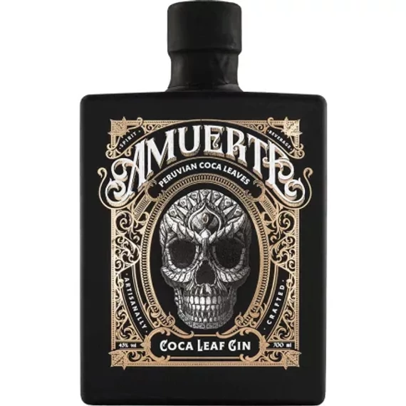 Amuerte Coca Leaf Black gin 0,7l 43% DRS
