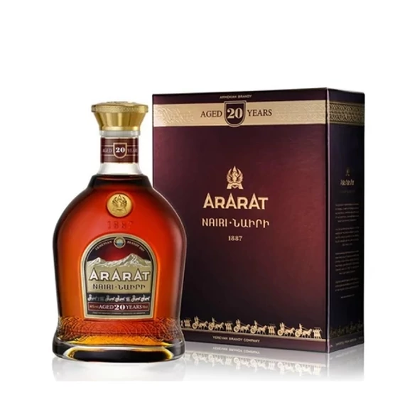 Ararat 20 éves Nairi brandy 0,7l 40% DD
